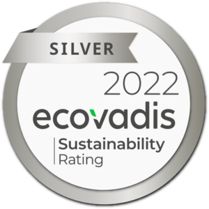 Logo Ecovadis- categorie Silver - 2022