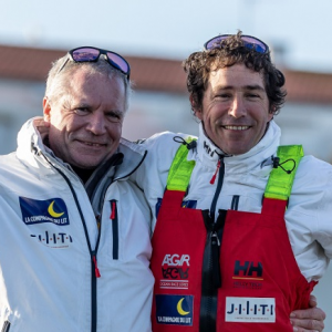 Clément Giraud et Erik Nigon associés sur la Transat Jacques Vabre